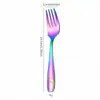 Fabricante directo de cucharas y tenedores infantiles de acero inoxidable en stock, juego de utensilios creativos para alimentar bebés con diseño de ballena de dibujos animados