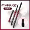 Conjunto de Pincéis para Manicure para Iniciantes Transfronteiriços Pincel Quadrado e Redondo para Terapia de Luz Pincel para Linha Puxada Pincel para Pintura Pincel Redondo de Cabeça Chata Pincel para Construção Francesa