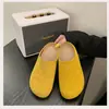 Nuevos Zapatos Birkenstock Retro de Primavera y Verano Zuecos Cerrados para Mujer Sandalias de Suela Gruesa para Exteriores Zapatos Individuales Persona Perezosa