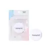 YF170 Yousha Redondo Polvo de Maquillaje Bolsa para Borla de Polvo para la Mano Felpa Borla de Polvo Suave Individual Borla de Polvo de Miel