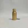Garrafa de Alumínio com Tampa de Rosca de Metal Essencial de Café Óleo Essencial Hidrolato Frasco de Loção Frasco de Alumínio Selado Protetor de Luz Pote Pequeno de Alumínio Vazio