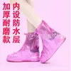Cubrezapatos de Lluvia Tubo Alto-Medio Engrosado Resistente al Desgaste Cubrezapatos para Hombres y Mujeres Cubrezapatos de Viaje al Aire Libre Botas de Lluvia Impermeables Cubre Pies a Prueba de Arena