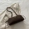 Bolso de Hombro Retro Coreano con Estampado de Leopardo para Mujer, Moda Otoño e Invierno, Versátil, de Gama Alta, para el Trabajo, Bolso de Hombro Único