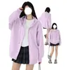 Moletom cinza com capuz para mulheres, nova moda feminina 2026, design exclusivo, blusa soltinha, jaqueta petite para mulheres, outono