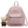 Mochila para Mujer 2026 Nueva de Moda con Bordado de Patrón de Diamantes, Estilo Pequeño Chanel, Gran Capacidad, Bolso Elegante para Mujer, Venta al por Mayor de Fábrica