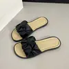 Pantuflas Planas para Mujer 2026, Elegantes Pantuflas Plegadas de Suela Suave Cómodas para Mujeres Embarazadas, Antideslizantes, Adecuadas para Salidas de Verano
