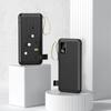Power Bank Portátil Transfronteiriço Ultra Fino de Grande Capacidade com Cabo Embutido 10000mAh com Logotipo Impresso