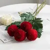 Bolas de Crisantemo Artificiales, Crisantemos de Septiembre, Flores de Ping Pong Artificiales, Decoración para el Hogar y Bodas, Arreglos Florales, Flores Artificiales Decorativas