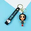 Chaveiro Novo Transfronteiriço Halloween Pingente Boneca Acessórios Fantasma Preto Grande Fantasma Preto Pequeno Chaveiro Pequeno Presente