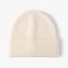 Gorro de lana de punto con placa ligera de color sólido y logotipo personalizado para exteriores, frío, cálido, con protección para las orejas y cabeza grande