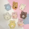 Muñeco de peluche de dibujos animados, accesorios, muñeco de oso de cuerpo entero, broche, suave, lindo, para bolso DIY, accesorios de muñeca, al por mayor