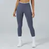 Pantalones de yoga europeos y americanos transfronterizos, elásticos para fitness y running, de cintura alta, levanta glúteos, ajustados, color melocotón, con color de contraste, pantalones deportivos para gimnasio