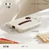 Caja para dumplings para uso doméstico, de grado alimenticio, específica para refrigerador, caja de almacenamiento para congelador para dumplings, caja de almacenamiento para dumplings congelados rápidamente, Anzhenya