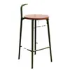 Banqueta de Bar para Exterior Minimalista Moderna Nórdica de Luxo Leve Designer Banqueta de Bar Cadeira de Leisure com Encosto Celebridade da Internet Banqueta Alta