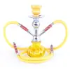 Fornecimento Exclusivo Transfronteiriço de Narguilés Árabes Populares, Narguilés de Vidro de Tubo Único e Duplo, Tubos de Shisha, Conjunto Completo