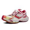 Edição Couro de Vaca ~ Explosões Paris Couro Pés Antigos Grampeador Calcanhar Pequeno Torre Sapatos Femininos Base Grossa Casual Esportes Sapatos Femininos