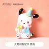 Nueva Chica Linda de Dibujos Animados Pegamento de Crema DIY Hecho a Mano Resina Pequeños Accesorios Joyería Accesorios para el Cabello Llavero Material