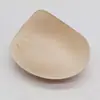 Almohadilla de Seno de Algodón de Látex Engrosada 2.2cm Inserto de Esponja para Sujetador Chaleco Deportivo Nylon Transpirable Absorbente de Sudor Cojín Push-Up