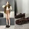Zapatos de Entrenamiento Alemanes Retro de Venta Caliente para Mujer 2026 Otoño Nuevos Versátiles con Aumento de Altura con Cordones Cómodos Deportivos Casuales Zapatos de Moda
