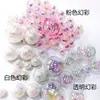 Bolas de Burbuja Decorativas para Hornear ins Bolas de Plástico Transparentes de Colores Hermosa Decoración para Pastel de Fiesta de Cumpleaños Mesa de Postres