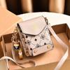 Bolsa para Celular para Mulheres, Bolsa Transversal de Verão Estilo Coreano, Nova Bolsa de Ombro 2021, Bolsa Pequena Mini Simples, Versátil e Portátil