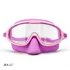 Nuevas Gafas de Natación de Marco Grande de Amazon, Gafas de Natación Galvanizadas Anti-Niebla de Alta Definición para Adultos, Gafas de Natación de Silicona Anti-UV