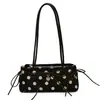 Bolso de trabajo con exquisitos lunares, súper popular en otoño, estilo coreano 2026, elegante bolso de hombro nuevo, de nicho y versátil para mujer