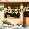 Decoraciones del Día Nacional, Banderas, Centros Comerciales, Fachadas de Tiendas, Banderas para Ventanas, Suministros para Decoración de Ambiente de la Escena del Festival de Mediados de Otoño