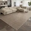 Tapete para Sala de Estar Novo Estilo Moderno Italiano Luxo Leve Sensação de Alto Padrão Impermeável Resistente a Manchas Espessado Tapete de Cama Sofá Tapete de Quarto
