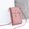 Direto da fábrica Moda japonesa e coreana bolsa para celular estudante mini zíper multifuncional grande capacidade ombro pequena bolsa carteira