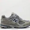 Zapatos Putian Original Puro Versión Alta zapatilla NB2002RA para Hombre y Mujer Zapatos de Padre Clásico Gris Yuanzu Zapatillas de Correr Retro