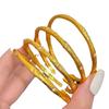 Joyería de Oro Pulsera Diamante Estrella de Seis Puntas Mismo Estilo para Mujer Apertura Sólida Estilo Lujo Ligero Pulsera Elegante Combinable Ajustable