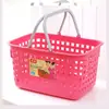 Cesta de Compras Satchel para Supermercado al por Mayor 2023 Cesta de Compras Cesta Cesta Gruesa Grande Cesta de Compras de Supermercado Marco de Plástico Agua