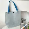 Bolsa para Lonchera, Bolsa de Malla para Almuerzo, Bolsa Tote Transpirable con Almacenamiento Hueco, Diseño Sencillo para Estudiantes y Trabajadores de Oficina, Fábrica de Bolsas de Malla para Playa