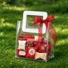 Bolsas de Pvc Atacado, Embalagem Plástica Transparente para Doces de Casamento, Sacolas de Lembrancinha, Sacolas de Presente Ins Laser, Personalizado