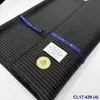 5 Yardas por Pieza, Tela de Traje Tejida Teñida de Rayas para Hombre de Alta Calidad Juego de Tela Senator