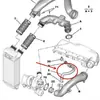 9811908380 V763335580 aplicável Peugeot 3 008 408 Citroen C4 tubo pequeno turboalimentado