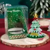 Velas criativas com tema de Natal transfronteiriças, decorações caseiras para as festas de Natal, velas de ambiente para a árvore de Natal e peças decorativas para presentear