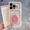 Pegatinas de Frutas de Verano con Colores Contrastantes y Ventanas Grandes Son Adecuadas para Fundas de Teléfono Móvil Apple 18Promax para Chicas con Buen Aspecto 17/16