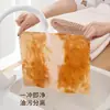 Esponja de Banho Pano de Prato Cozinha Especial Doméstico Espessado Absorvente de Água Sem Fiapos Toalha para Lavar Louça Pano para Remover Manchas de Óleo Fácil de Limpar
