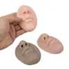 Piel de Práctica de Tatuaje Ovalada 3D para Nariz y Boca de Silicona al Por Mayor Transfronteriza Herramienta Modelo de Labios para Maquillaje Facial