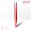 Pinças de Sobrancelha Personalizadas, Pinças de Aparar Sobrancelhas Perfeitas, Etiqueta OEM, Pinças para Remoção de Pelos Brancos e Barba, Pinças de Sobrancelha com Ponta Reta e Inclinada