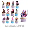Nuevos Suministros para Fiesta Temática K-Pop Blue Hunter Girl Group Platos de Papel Desechables Vasos de Papel Manteles Juego de Banderines