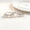 Pendientes de acero de titanio de alta calidad, de venta caliente, modernos, nuevos, que conservan el color, para mujer, estilo de moda europeo y americano versátil de lujo ligero