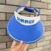 Sombreros de Sol de Verano para Niños Estilo Coreano de Copa Abierta con Ala Ancha para Niños y Niñas Sombreros de Sol con Protección UV