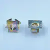 Tuerca de Expansión, Clip Metálico de Zinc Chapado en Color, Base de Tornillo de Expansión, Sujetador Rápido de Cable para Fijación de Parachoques Delantero y Trasero