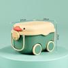 Caja de almacenamiento de juguetes para niños, caja de almacenamiento de plástico de gran capacidad para refrigerios, caja de almacenamiento de ropa de bebé
