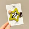 Pinza para el pelo de nube de lunares de cuero plateado para niños, Pinza Bb no dañina para niñas, Accesorio para el pelo para flequillo lateral