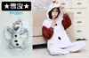 Lote mixto de pijamas de muñeco de nieve de dibujos animados, tesoro de nieve, franela, animal de dibujos animados, pijama de una pieza, ropa de casa divertida para parejas