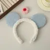 Nueva Diadema de Felpa de Dibujos Animados, Para Tomar Fotos de Niña en Parque de Atracciones, Pasador Lindo, Pinza Dulce para el Cabello, Diadema para Maquillaje y Lavado de Cara